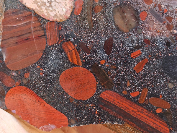 Polished Jelly Bean Jasper  JBJ355