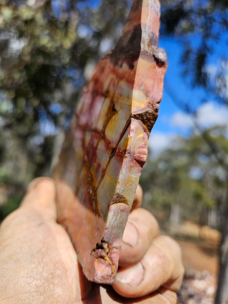 Sunset Jasper polished slab SU197