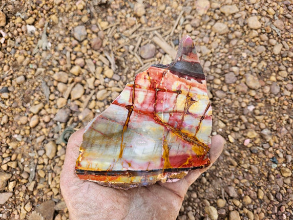 Sunset Jasper polished slab SU197