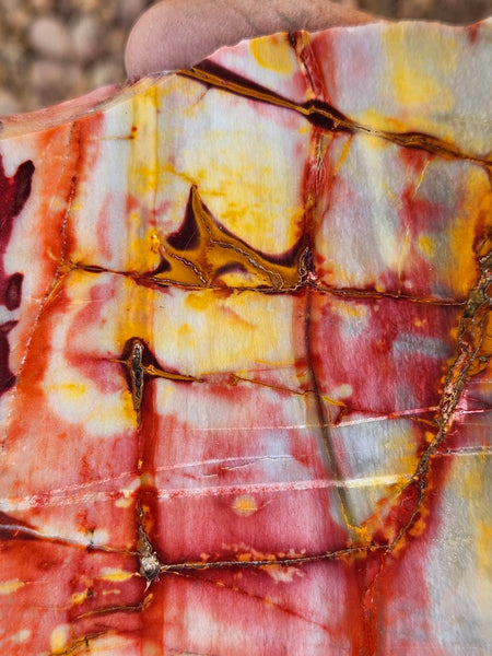 Sunset Jasper polished slab SU197
