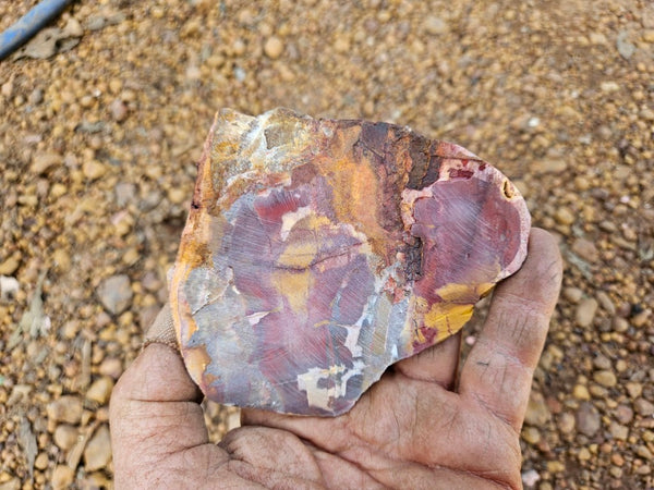 Sunset Jasper polished slab SU198