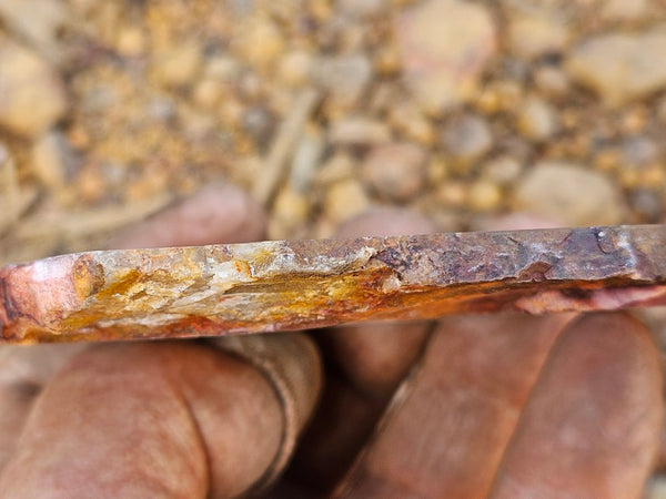 Sunset Jasper polished slab SU198