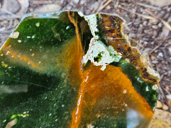 Polished Chrome Chalcedony slab CC169