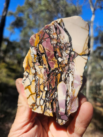 Polished Brecciated Mookaite  BM340