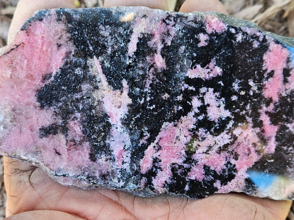 Polished Rhodonite slab RH302