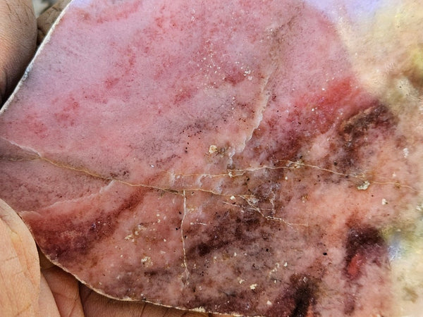 Polished Rhodonite slab RH307