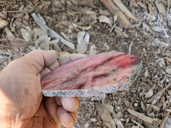 Polished Rhodonite slab RH307