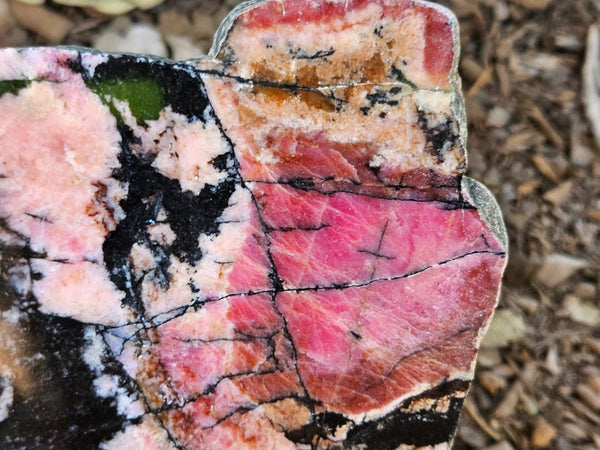 Polished Rhodonite slab RH303