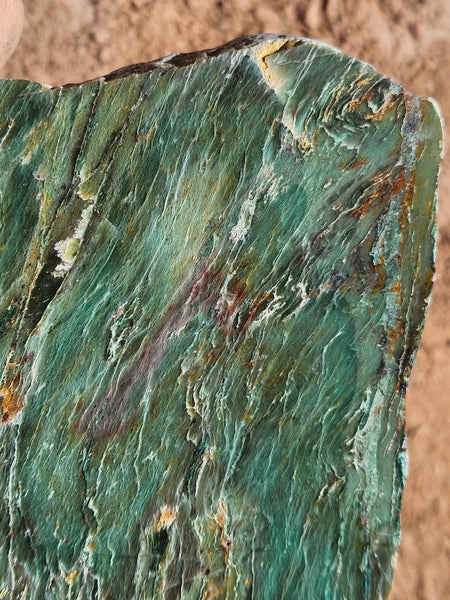 Polished Prase slab PS269