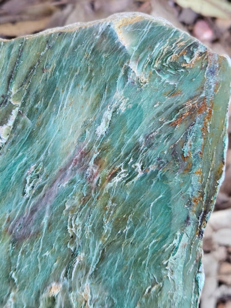 Polished Prase slab PS269