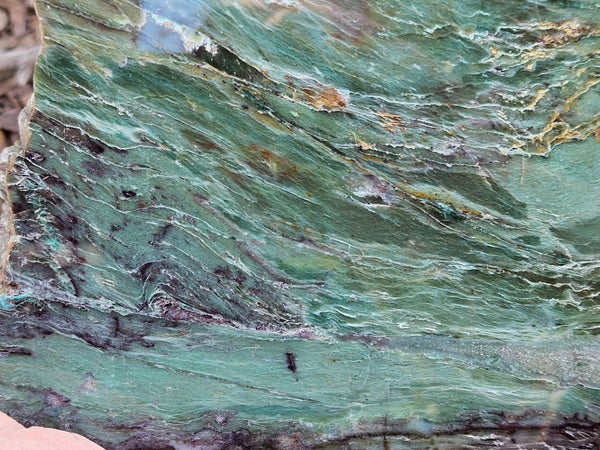 Polished Prase slab PS269