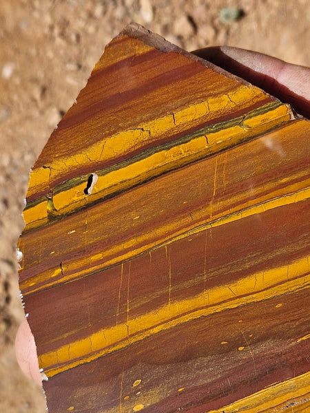 Polished Desert Sunset slab DS203