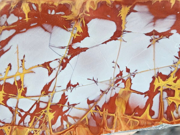 Polished Noreena Jasper slab. NJ495