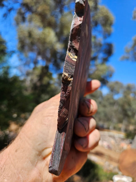 Polished Tiger Iron slab TI385