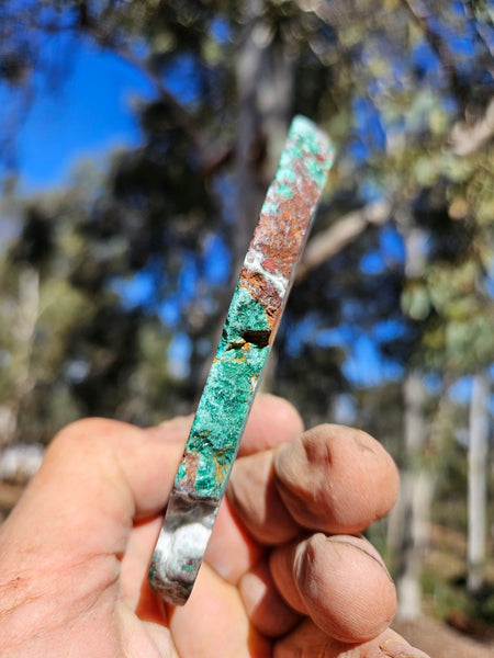 Polished De Grussa copper ore slab CO125