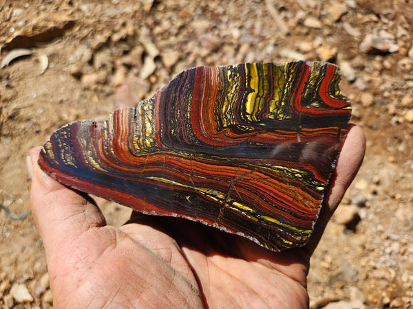 Polished Tiger Iron  TI387