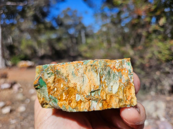 Variscite rough. VR607