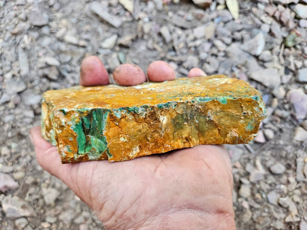 Variscite rough. VR607