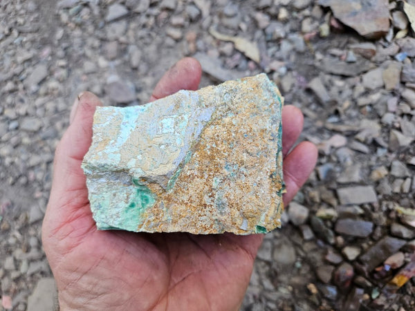 Variscite rough. VR605