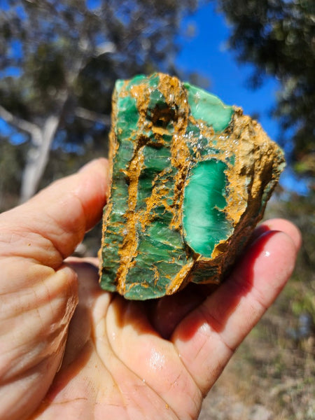 Variscite rough. VR605