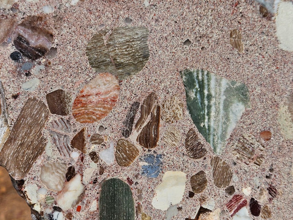 Polished Marillana Conglomerate slab MC124
