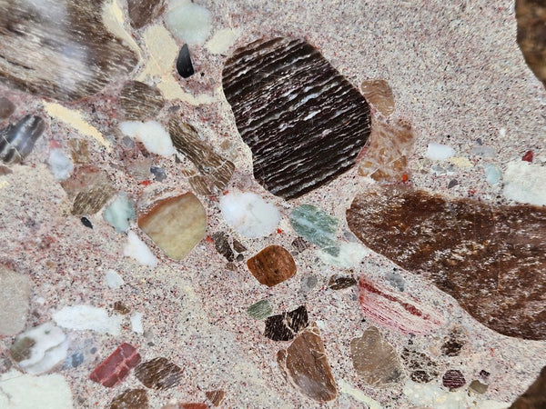 Polished Marillana Conglomerate slab MC124