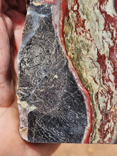 Polished Convoluted Jasper  CJ103