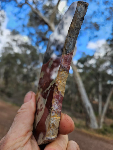 Polished Convoluted Jasper slab CJ102