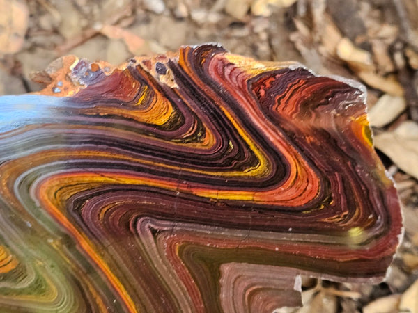 Polished Tiger Iron slab TI392