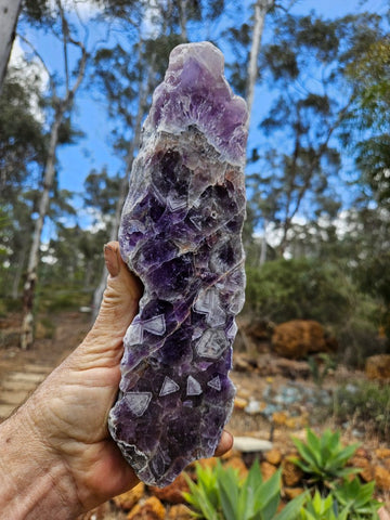 Polished  Amethyst. Rwanda AMP126