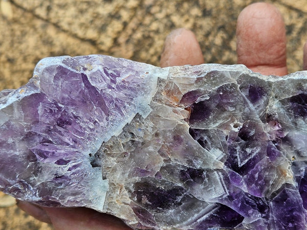Polished  Amethyst. Rwanda AMP126