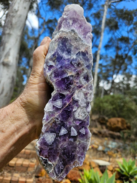 Polished  Amethyst. Rwanda AMP126
