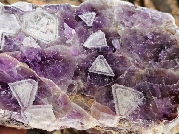 Polished  Amethyst. Rwanda AMP126