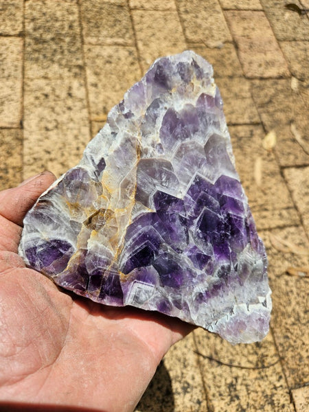 Polished  Amethyst slab. Rwanda AMP128