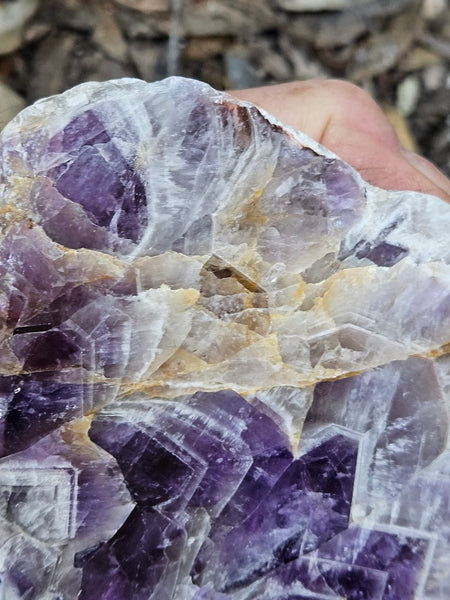 Polished  Amethyst slab. Rwanda AMP128