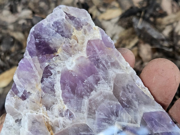 Polished  Amethyst slab. Rwanda AMP128