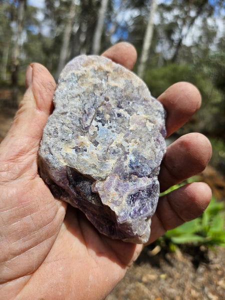 Polished  Amethyst. Rwanda AMP127