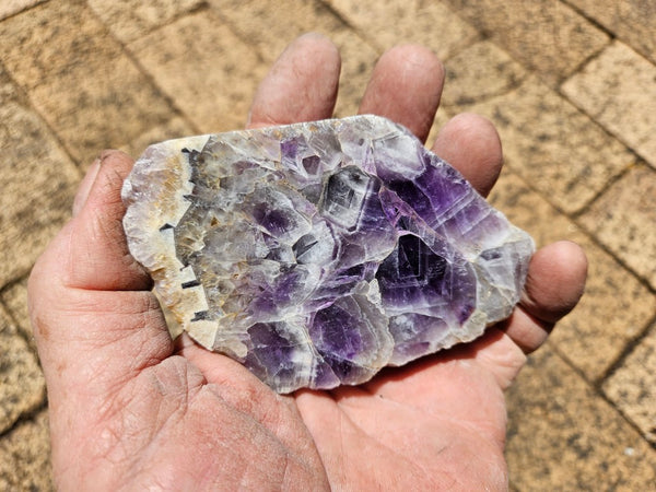 Polished  Amethyst. Rwanda AMP127