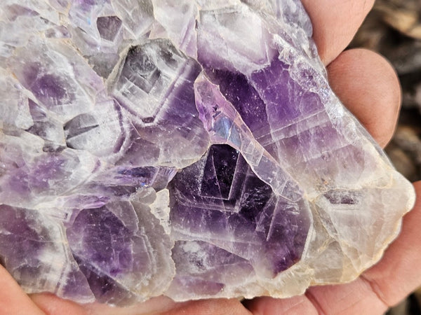 Polished  Amethyst. Rwanda AMP127