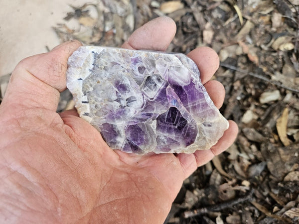 Polished  Amethyst. Rwanda AMP127