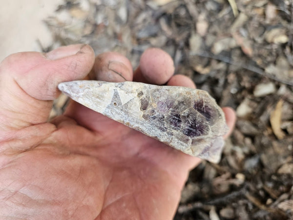 Polished  Amethyst. Rwanda AMP127