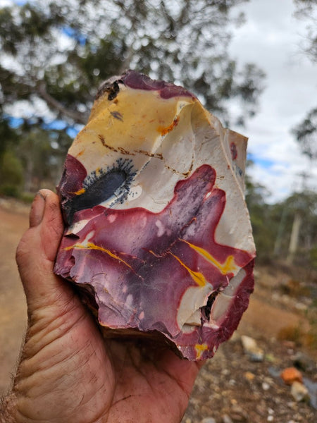 Mookaite rough.  MKR 290