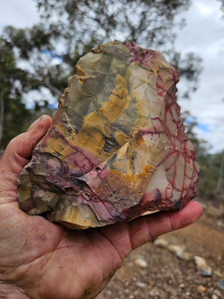 Mookaite rough.  MKR 291