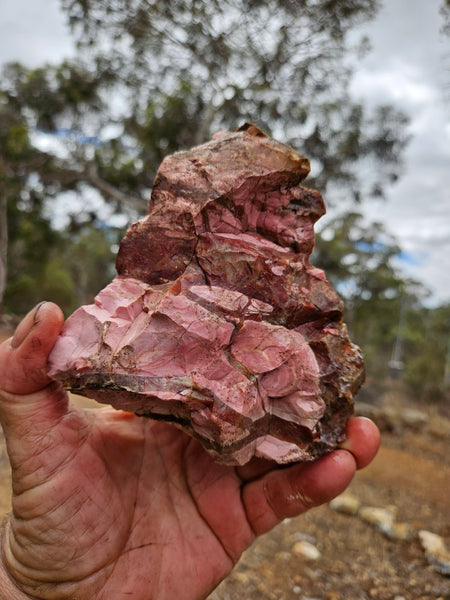 Rough  Pink Opal POR182