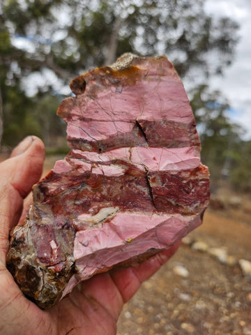 Rough  Pink Opal POR182