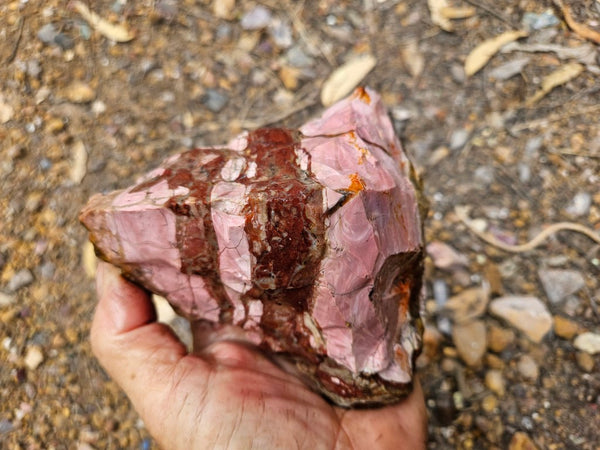 Rough  Pink Opal POR182
