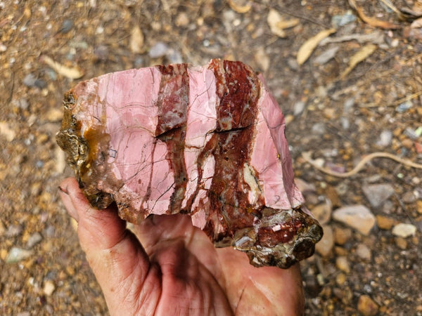 Rough  Pink Opal POR182