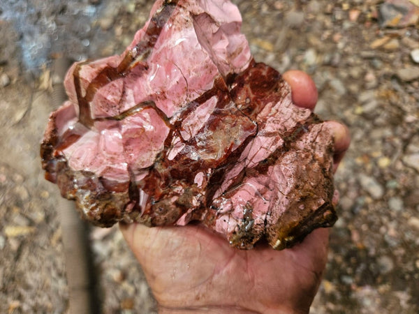 Rough  Pink Opal POR182