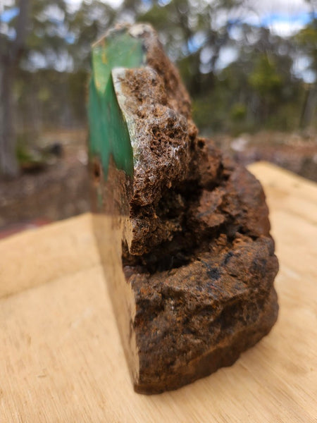 Polished  Chrysoprase  CH496