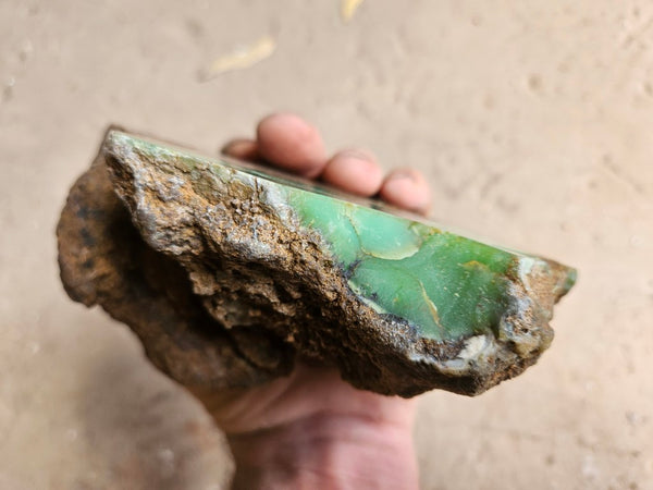 Polished  Chrysoprase  CH496